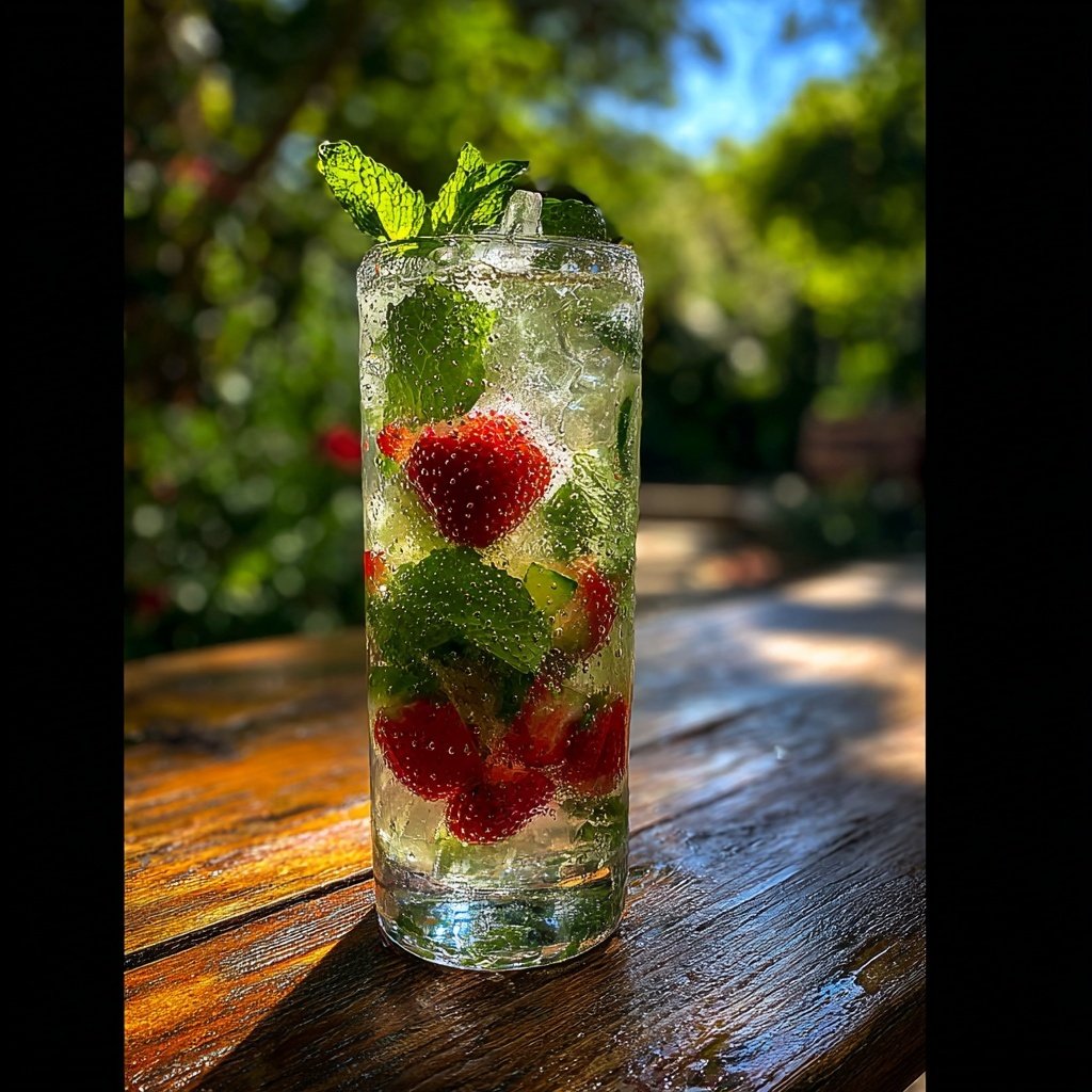 Cucumber Strawberry Spring Spritzer