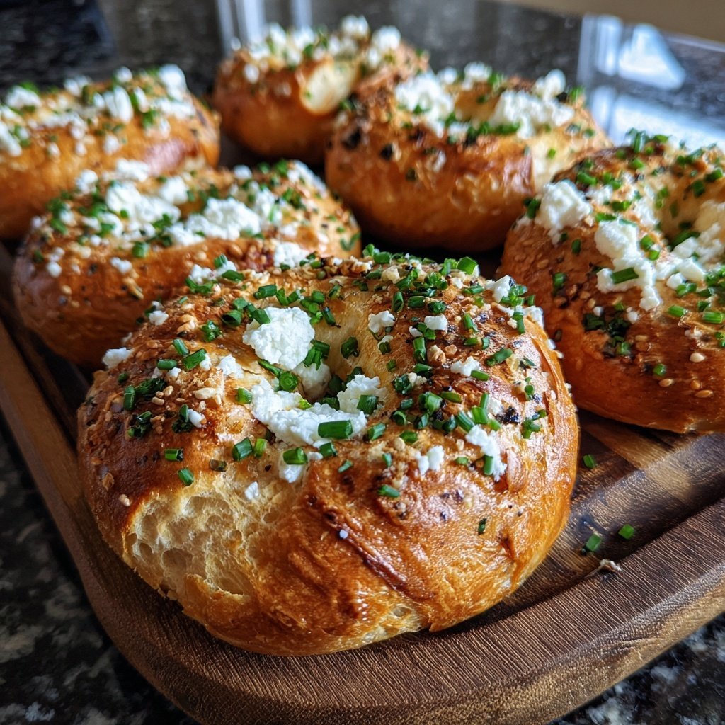 Protein Bagels With Cottage Cheese
