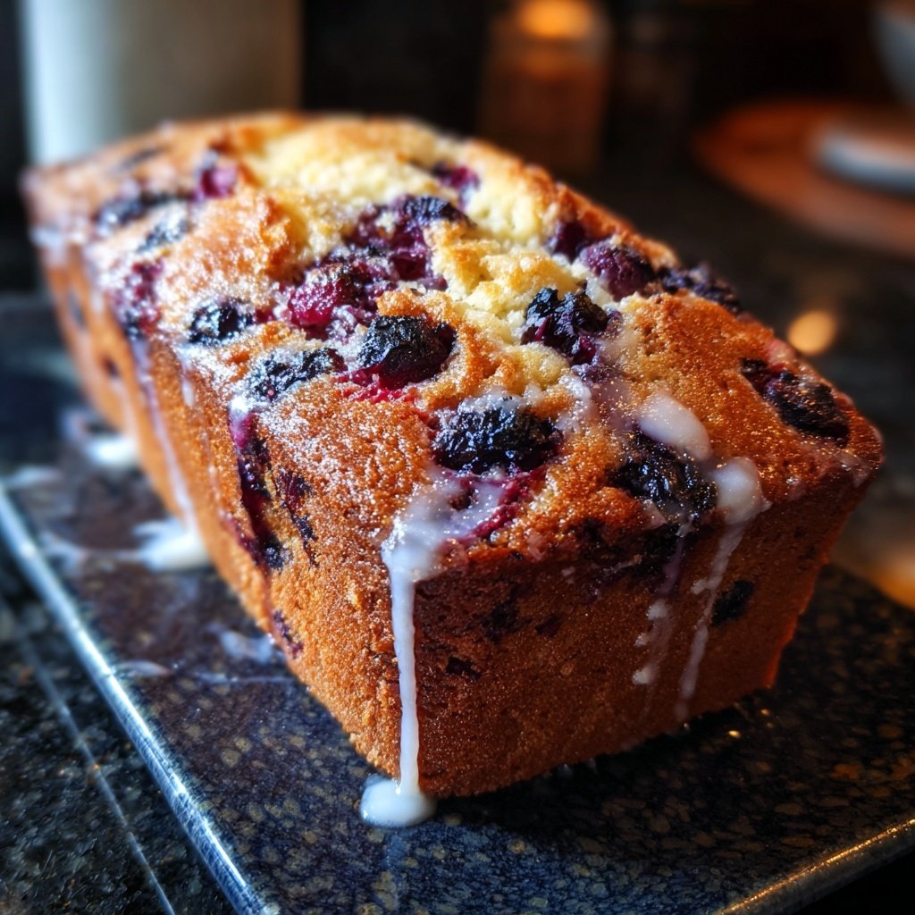 Blueberry Lemon Quick Bread