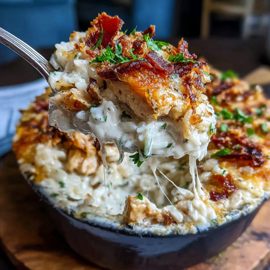 Creamy Chicken And Rice Casserole