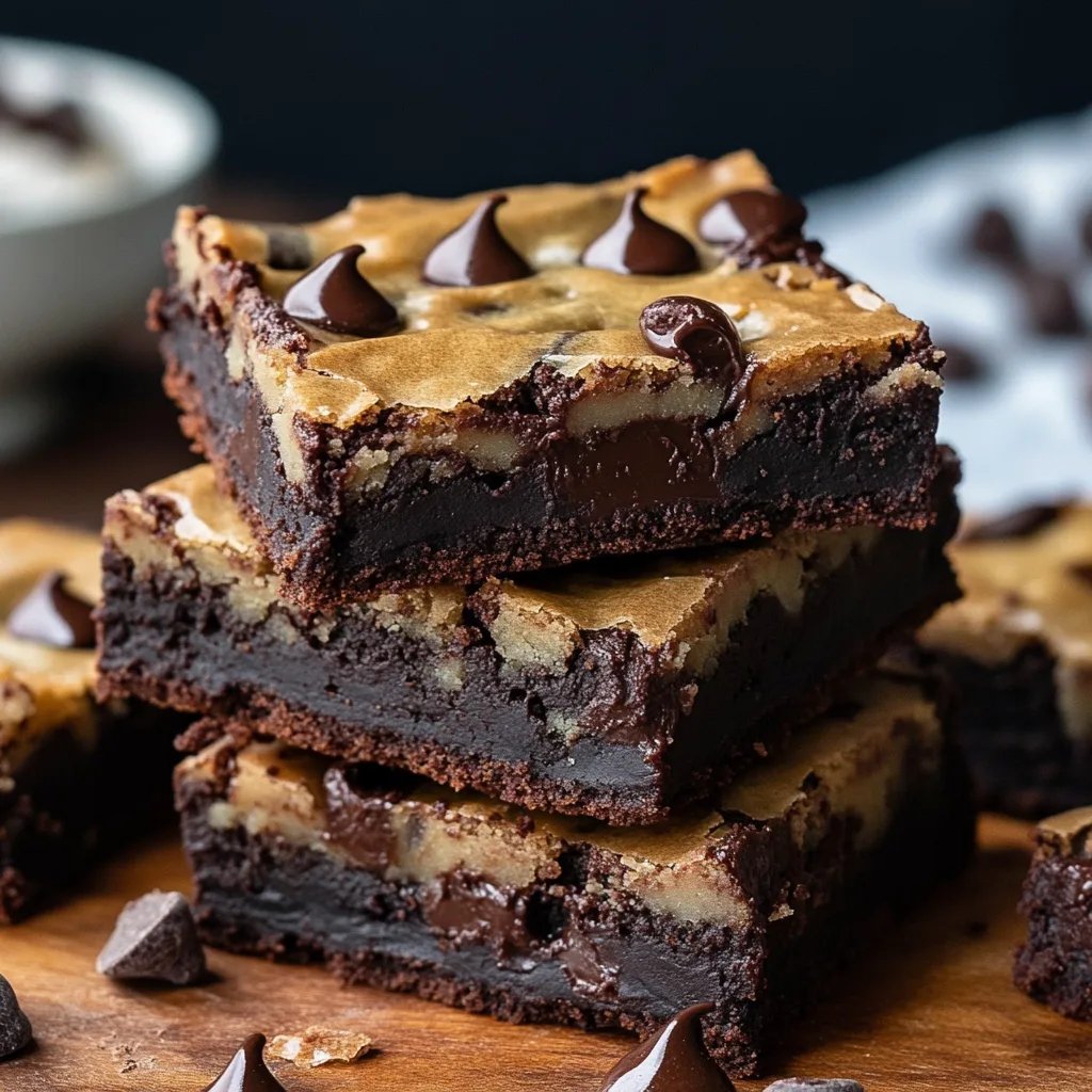 Chocolate Chip Cookie Brownies