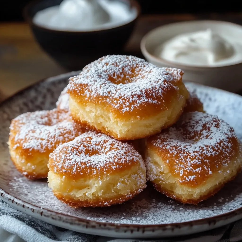 Amazing Vanilla French Beignets For Breakfast