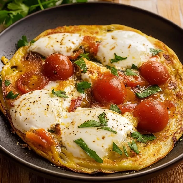 Delicious Afghani Omelette