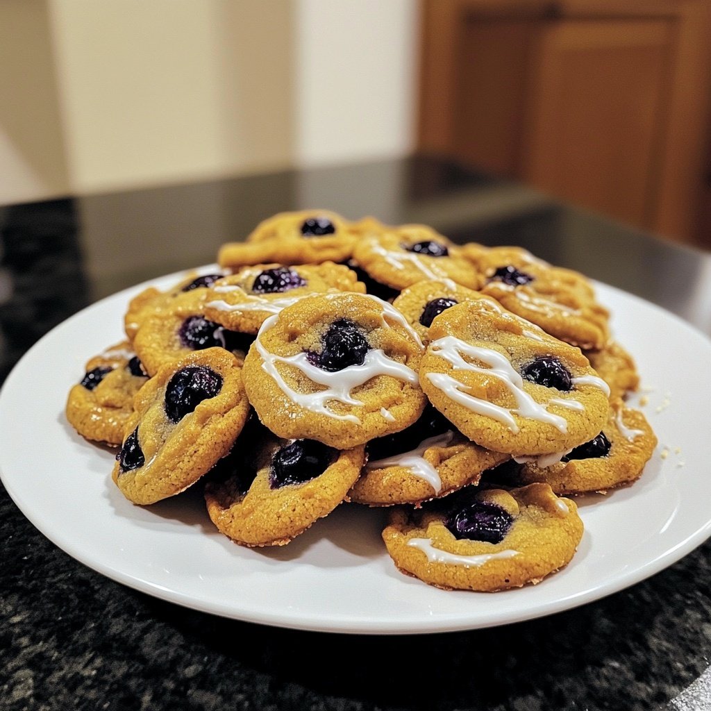 Lemon Blueberry Cookies