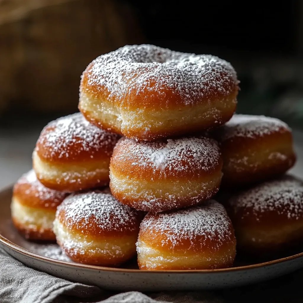 Amazing Vanilla French Beignets For Breakfast