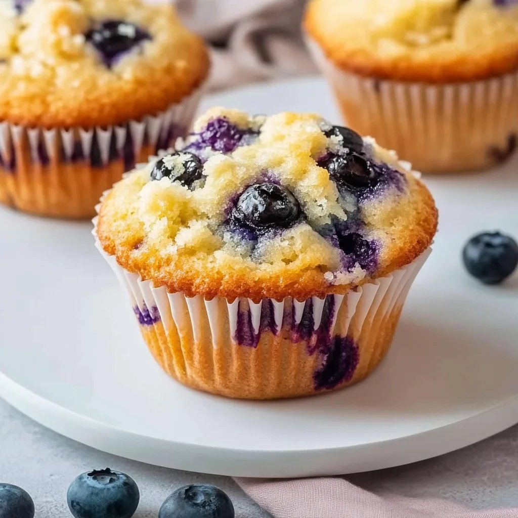 Easy Blueberry Muffins