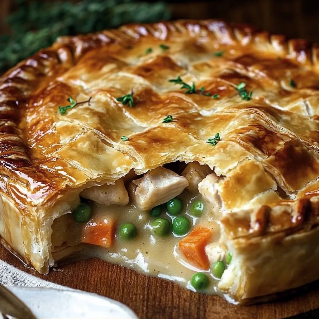 Classic Homemade Chicken Pot Pie